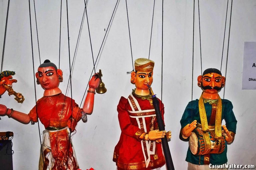 Puppet exhibition by Dhaatu Puppet Theatre, Bangalore / Bengaluru