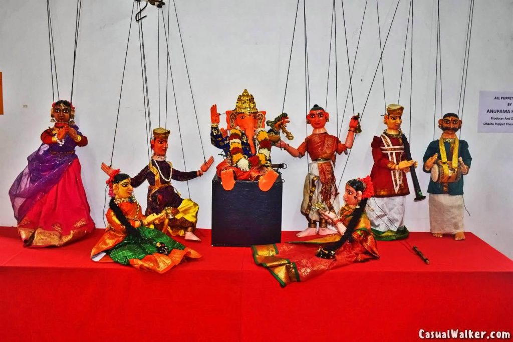 Puppet exhibition by Dhaatu Puppet Theatre, Bangalore / Bengaluru