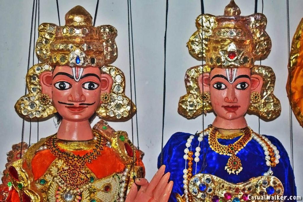 Puppet exhibition by Dhaatu Puppet Theatre, Bangalore / Bengaluru