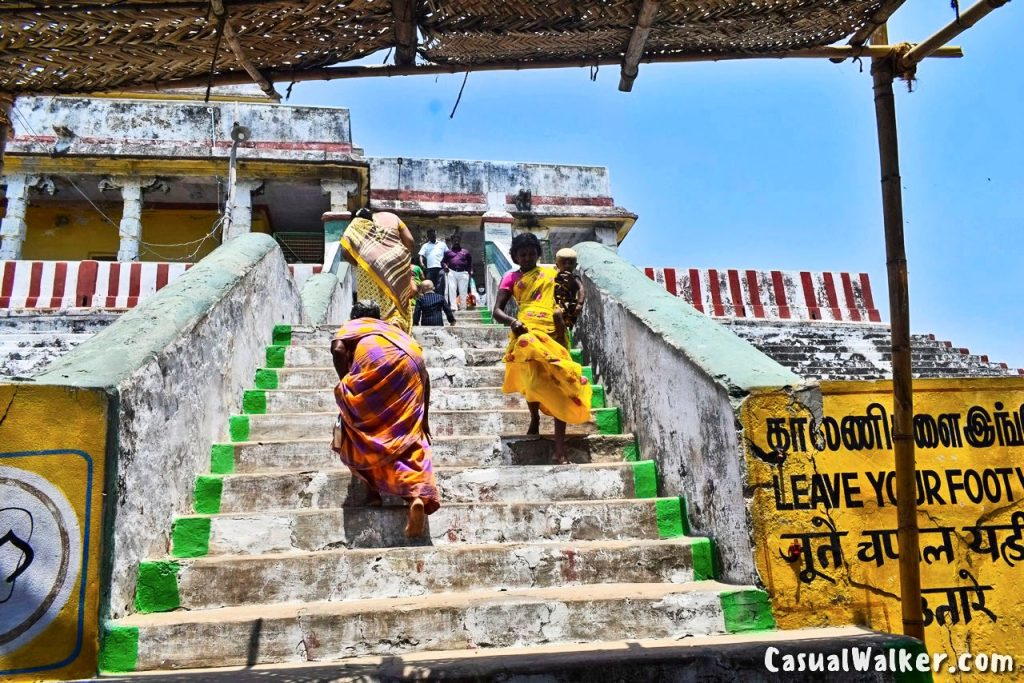 Ramar Patham Temple in Dhanushkodi, Gandha Madhana Parvatham