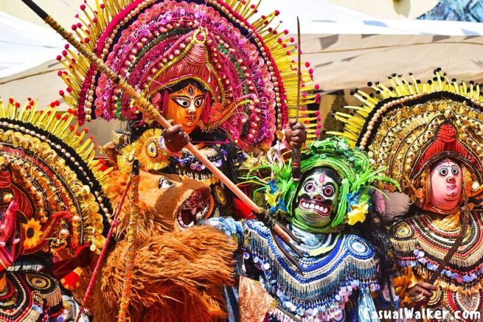 Purulia Chhau Dance in Purulia Region, West Bengal: UNESCO-Recognized ...